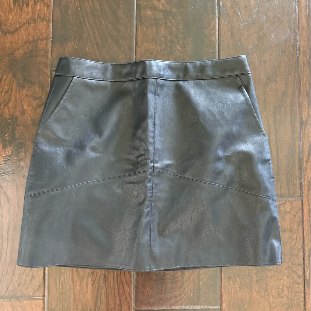 Lulu's Black Pencil Mini Skirt Night Out